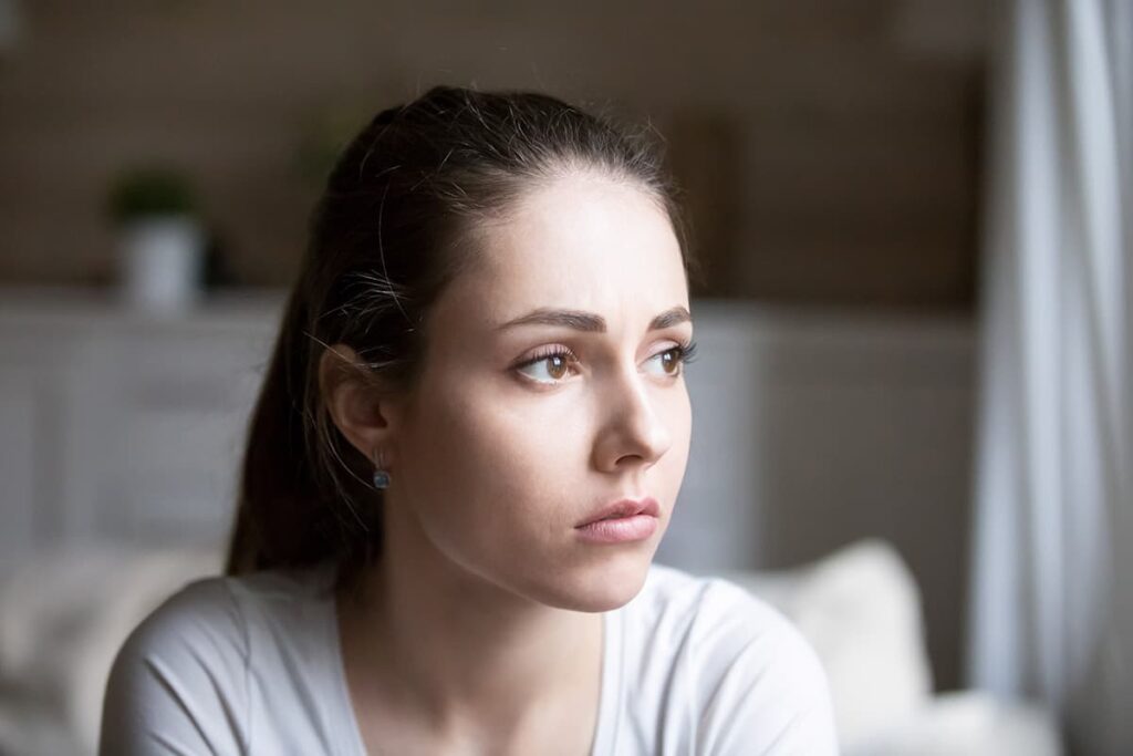 woman at an oxycontin treatment program